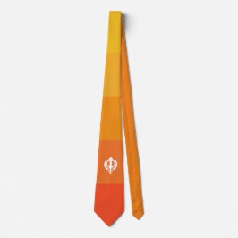 Sikh Khanda Symbol Neck Tie Slips