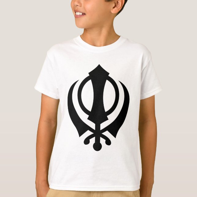Sikh Khanda T Shirt (Framsida)