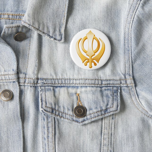 Sikh Symbol Knapp (In Situ)