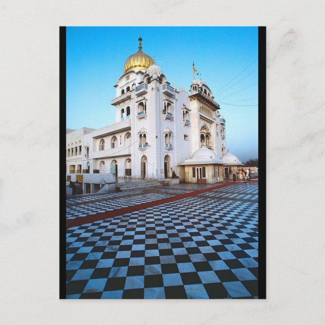 Sikh Temple Vykort (Framsida)