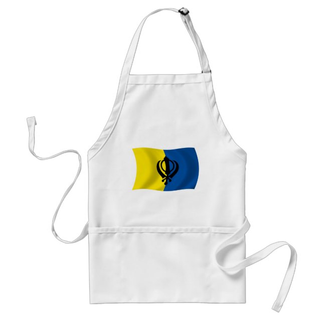 Sikhism Flagga Apron Förkläde (Framsidan)