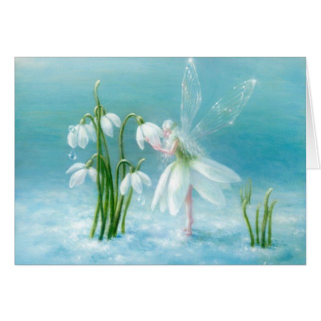 Sikt för kärlek först hälsningskort (Framsidan Horizontal)