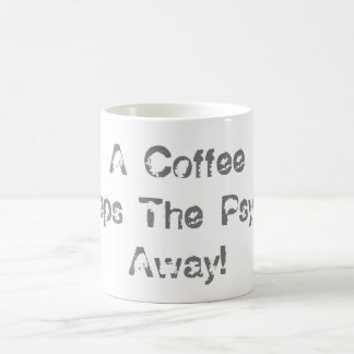 Sikta före fästpunkt kaffemugg