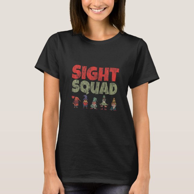 Sikta fyrkant t shirt (Framsida)