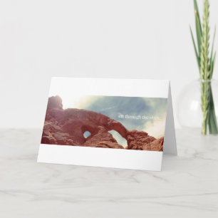 sikta genom statisk kort