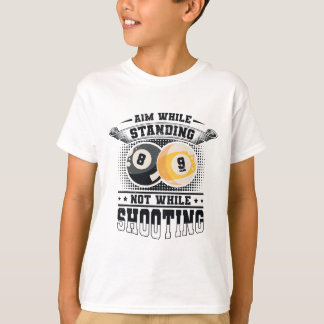 Sikta medan du inte står vid skottlossning av Bill T Shirt