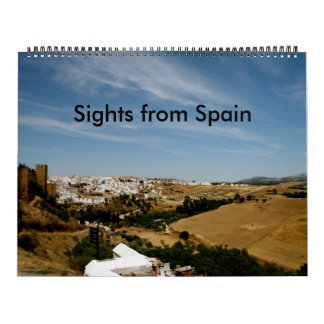 Siktar från Spanien Kalender