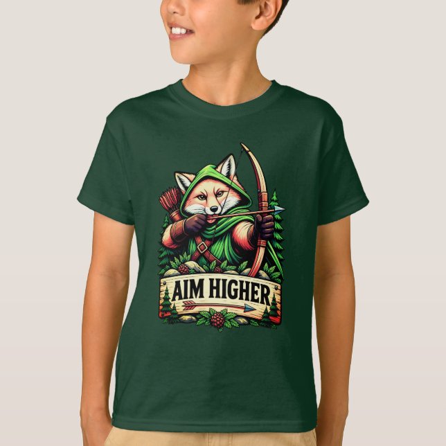 Siktar Högre Skogsvulp T Shirt (Framsida)