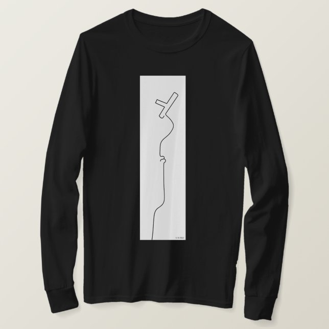 Siktlinje - t shirt (Design framsida)