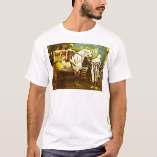Sila clownen och vintagecirkusen för tre t-shirt