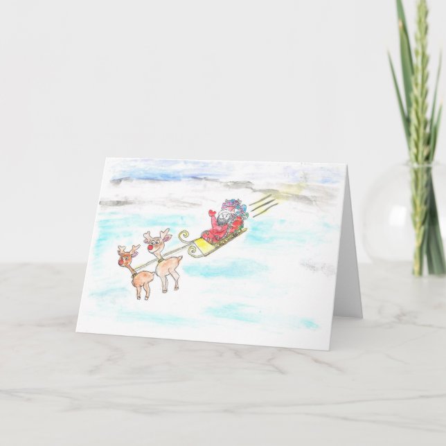 Sila julaftonkort 5 helgkort (Framsida)