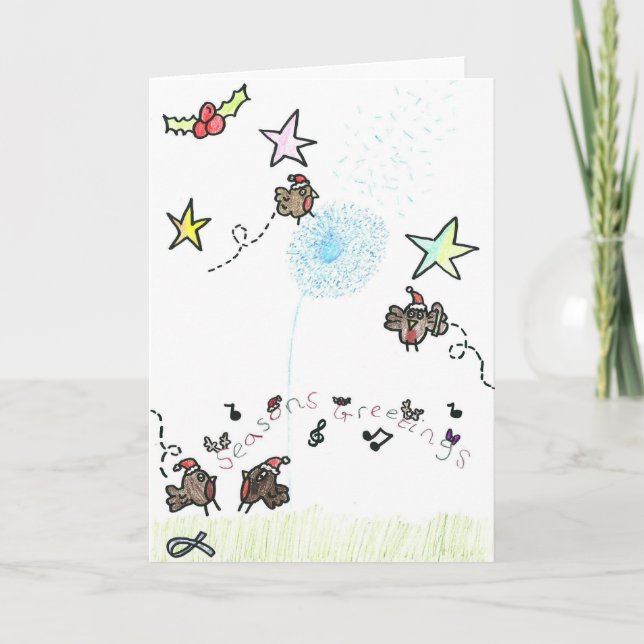 Sila julaftonkort 6 helgkort (Framsida)