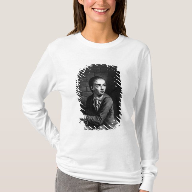 Sila Sheppard som inristas av George vit, 1728 T Shirt (Framsida)