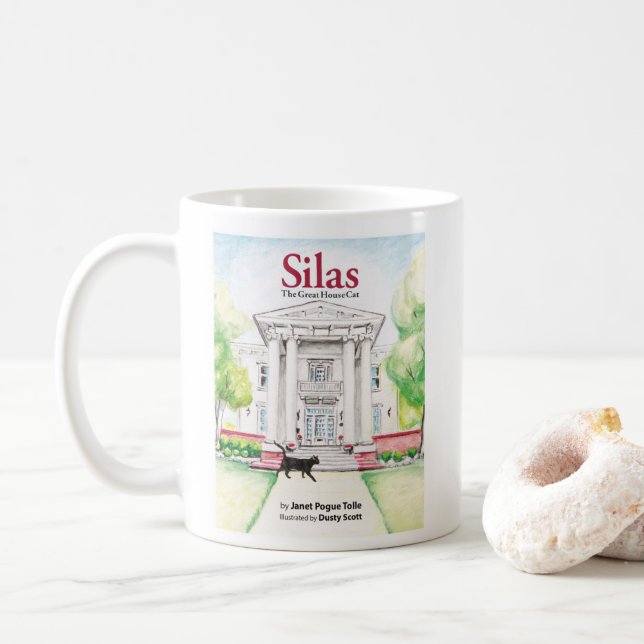 Silas, Underbara huset Cat Kaffemugg (Med munk)
