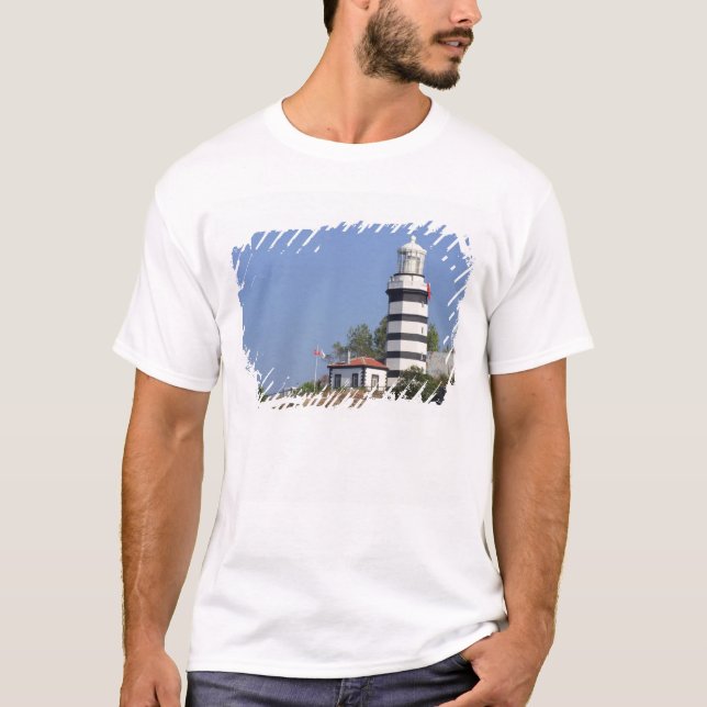 Sile fyr, Istanbul, Turkiet T Shirt (Framsida)