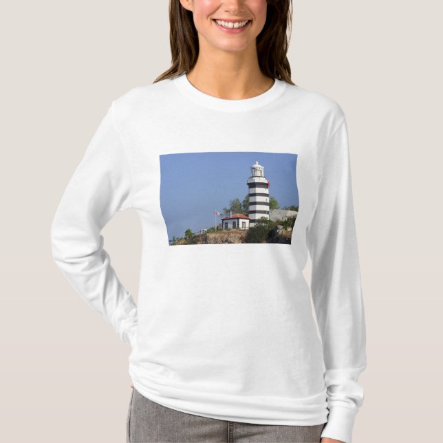 Sile fyr, Istanbul, Turkiet T Shirt (Framsida)