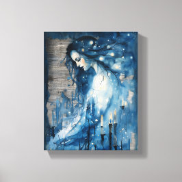 Silence Beauty Canvastryck