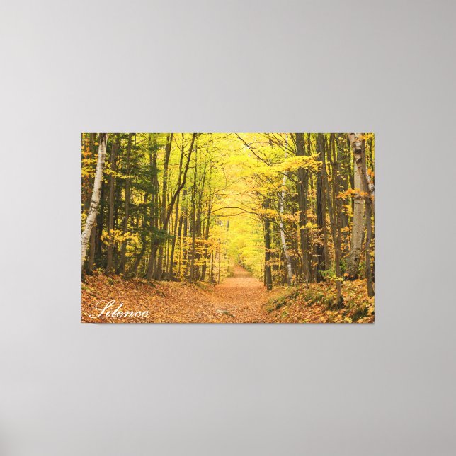 SILENCE CANVASTRYCK (Framsida)