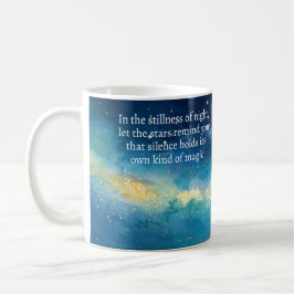 Silence Holds Magic Mug Kaffemugg