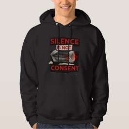 Silence Is Not Consent Awareness Shirt Hoodie