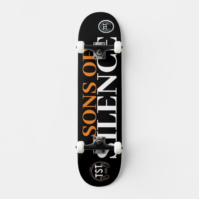 SILENCE/JMT SKATEBOARDS/IPIX MINI SKATEBOARD BRÄDA 18,5 CM (Framsida)