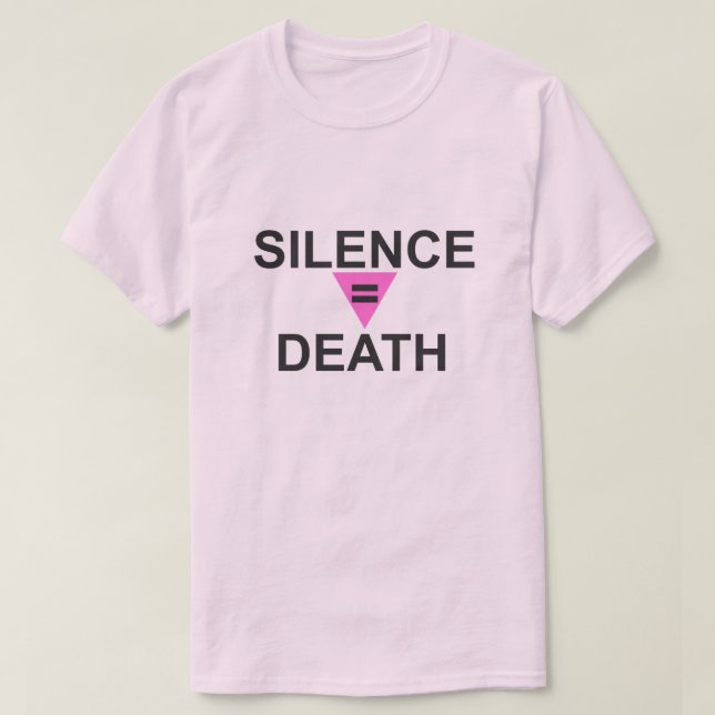 SILENCE LIQUALS DÖD T-SHIRT (Design framsida)