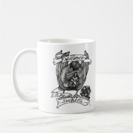 SILENS ÄR FÖR SÅDANA: Guineas tatueringskonst Kaffemugg