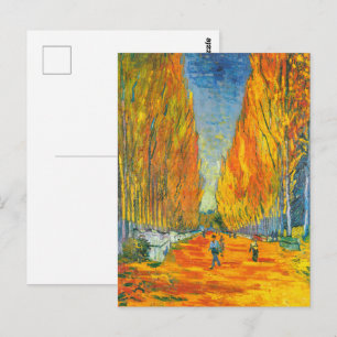Silent Avenue,Les Alyscamps av Vincent van Gogh Vykort