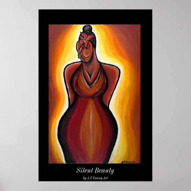 Silent Beauty Poster (Framsidan)