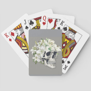 Silent Bloom: Skal och vita filéer Casinokort