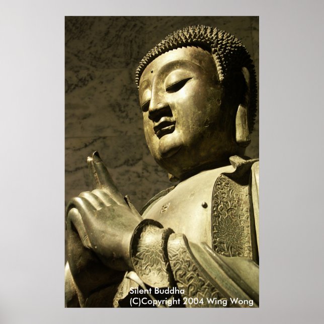 Silent Buddha Poster (Framsidan)