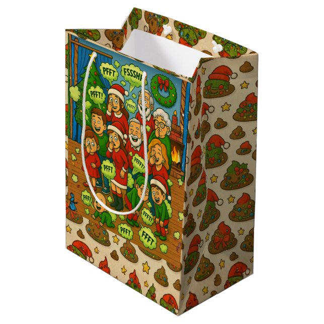 Silent But Deadly Night A Farting Christmas Family (Baksidan Vinklad)