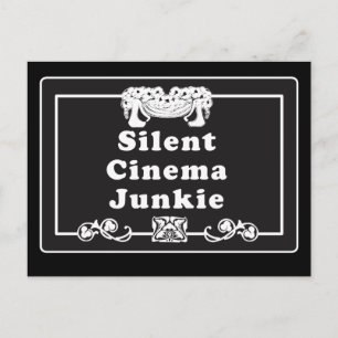 Silent Cinema Junkie Vykort