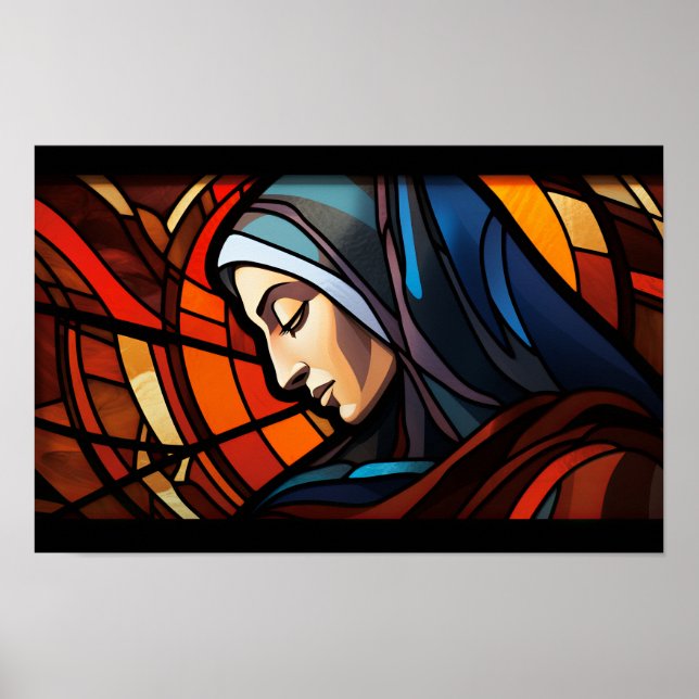 Silent Flame: Saint Teresa of Avila Poster (Framsidan)