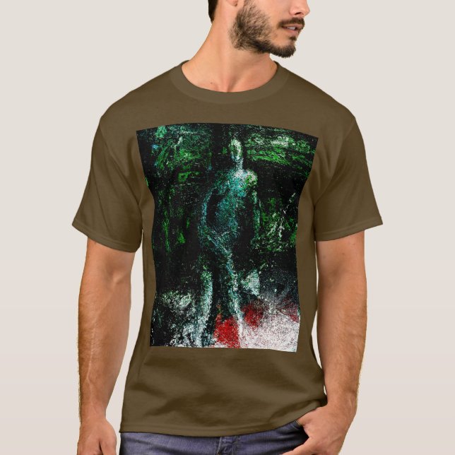 Silent Form/Abstract Figure Tee (Framsida)