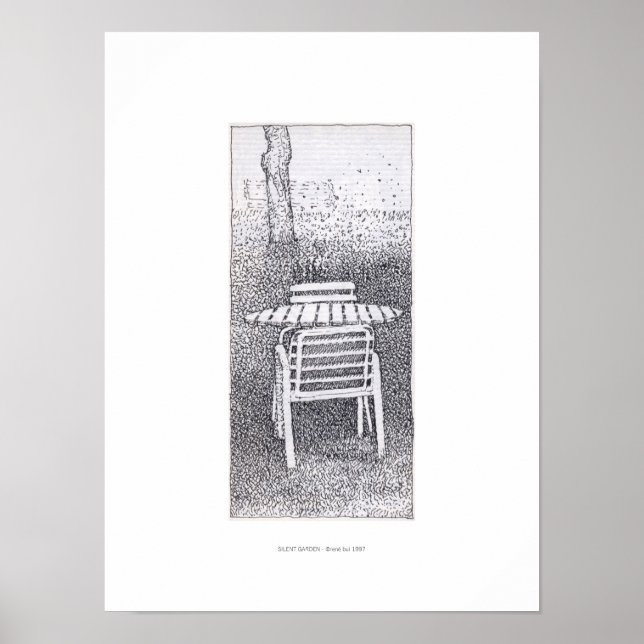 SILENT GARDEN Poster (Framsidan)