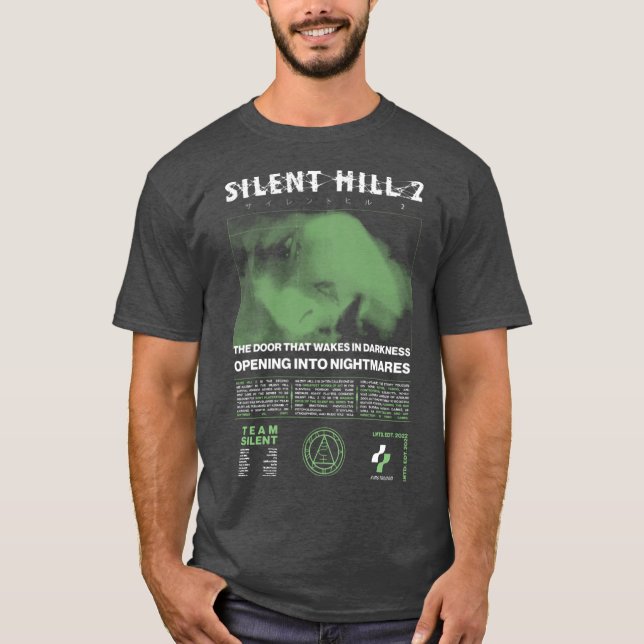 SILENT HILL 2 v1 rolig T Shirt (Framsida)