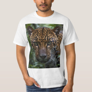 "Silent Hunter: Jaguar Stalks the Forest" T Shirt