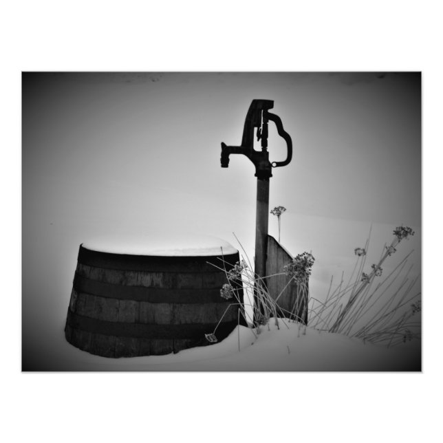 "Silent Hydrant" Fototryck (Framsidan)