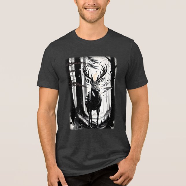 Silent Majesty i Skogen T Shirt (Framsida)