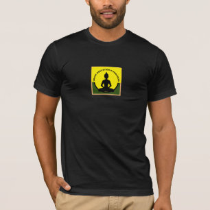 SILENT Meditation i Progress & Buddha Mindfulness T Shirt