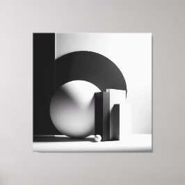 Silent Monoliths in Light Canvastryck