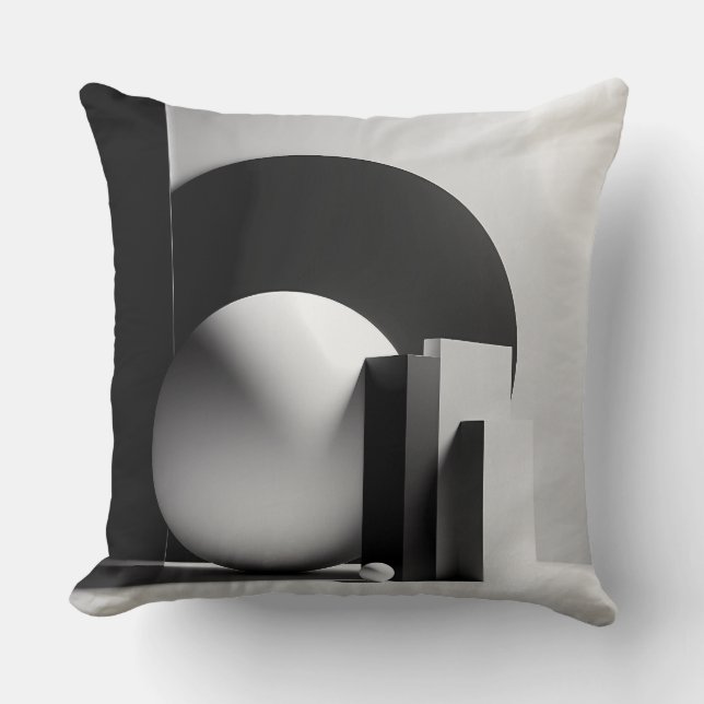 Silent Monoliths in Light Kudde (Framsida)