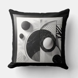 Silent Patterns of Marble & Light Kudde