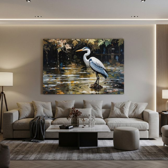 Silent Reflection Canvastryck (Skapare uppladdad)