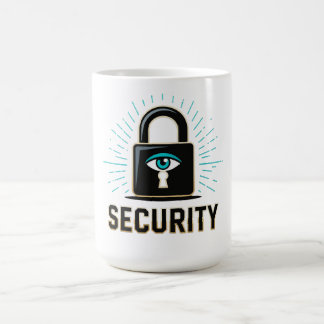 Silent Roles™ All Seeing Eye Lock Graphic Kaffemugg