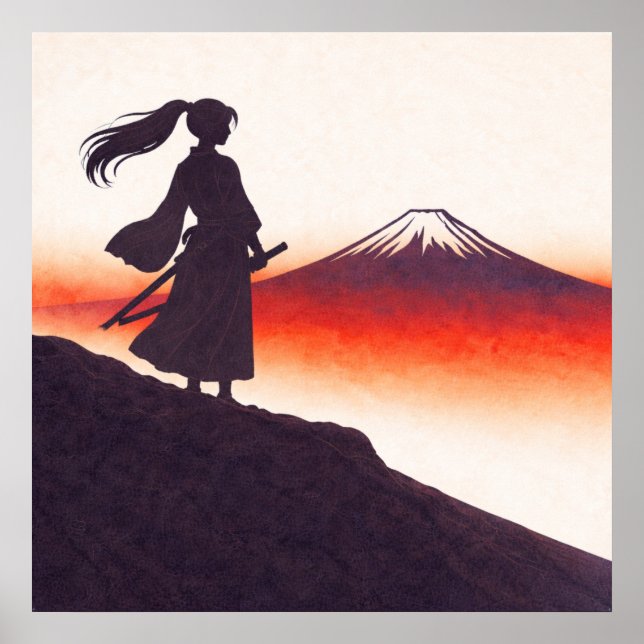 Silent Samurai – The Feminine Shadow: Horizon Poster (Framsidan)