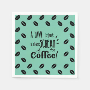 SILENT SCREAM NAPKINS PAPPERSSERVETT