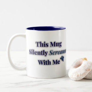 Silent Screams Mugg - Lustigt upphetsande gift