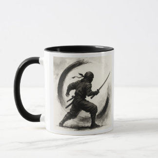 Silent Shadow – Ninja Ink Art Mug Mugg